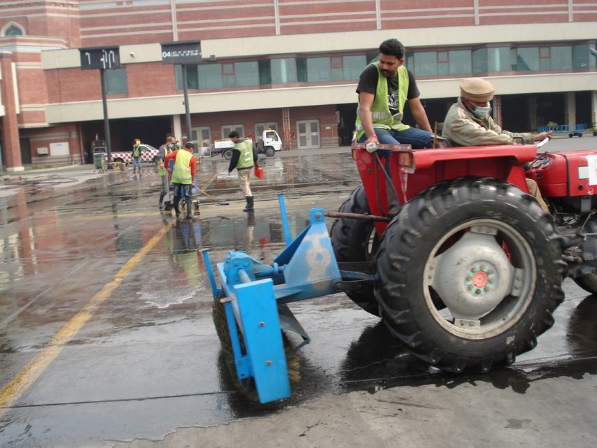 Airside chemical treatment programme