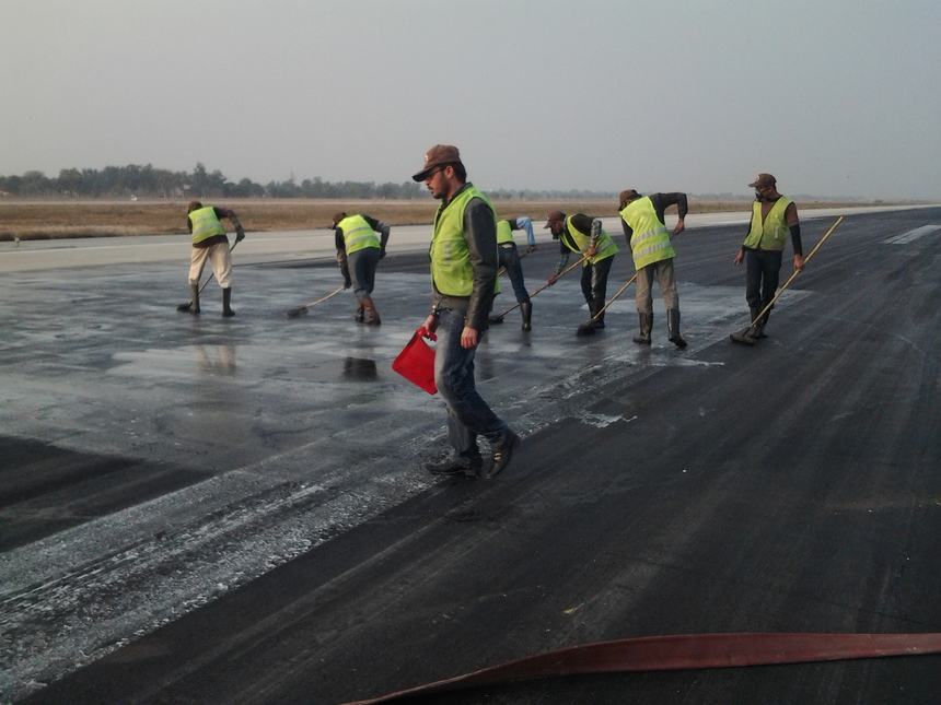 Airside chemical treatment programme