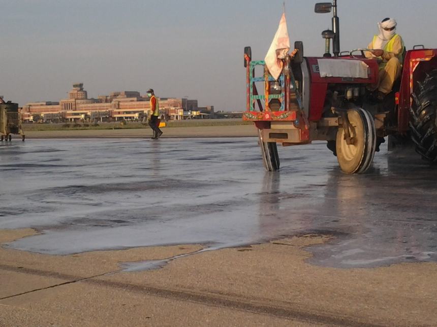 Airside chemical treatment programme